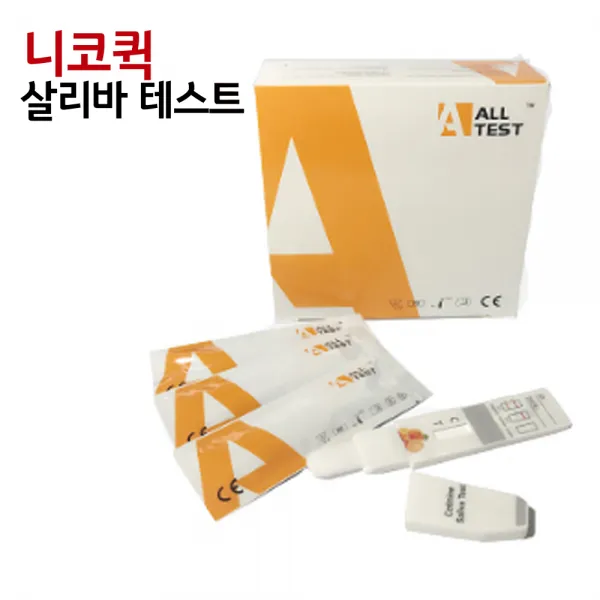 All Test 니코퀵 살리바테스트 타액 및 소변 동시사용, 25개