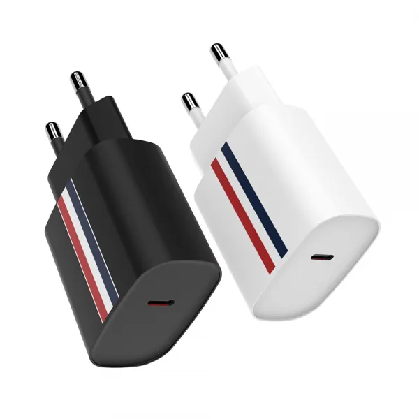 로랜텍 PPS C타입 PD 초고속충전기 25W, 화이트