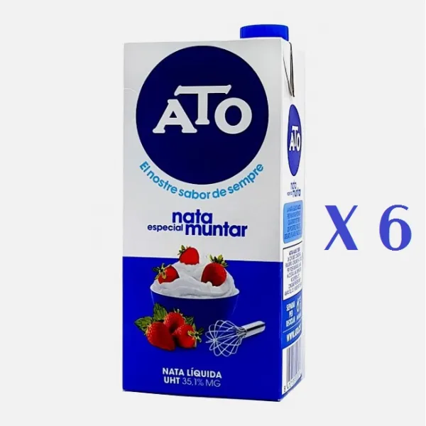 아토 휘핑크림 35% 1l X 6개 1개 1000ml