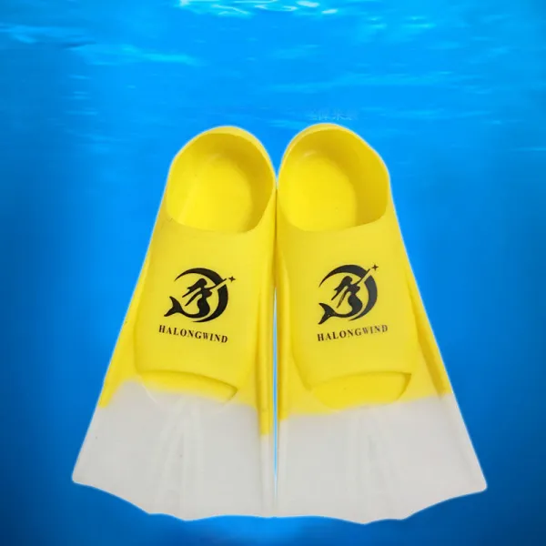  해외 직송 뉴타임즈 오리발 접영 평화 잠수장비 남녀 성인 어린이 자유형 훈련 Xz26 A22 옐로우 화이트