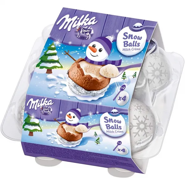 Milka 눈덩이 112g 상세설명참조