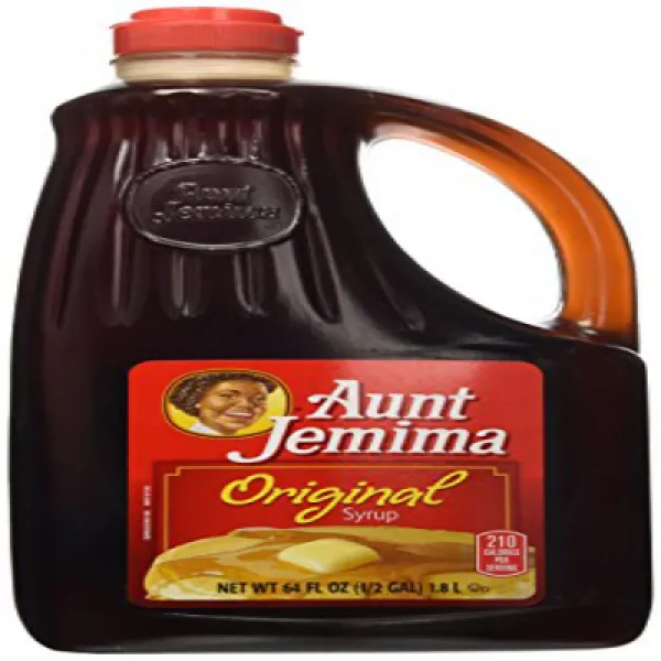 Aunt Jemima Original Syrup 64 Ounce Mega Value Size Bottle 제미 마 이모 오리지널 시럽 1814.4g 메가 밸류 사이즈 병, 1