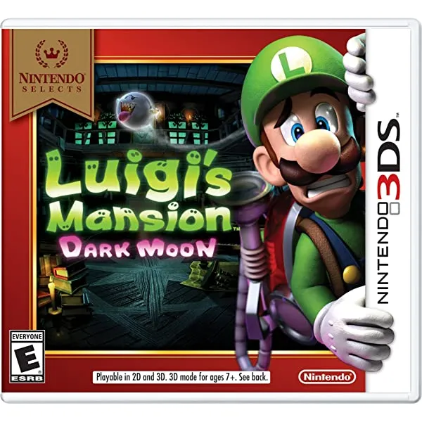 [미국] 943770 Nintendo Selects: Luigi's Mansion: Dark Moon - Nintendo 3DS, 단일상품