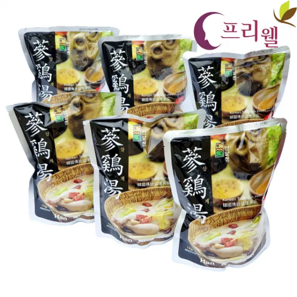 프리웰 삼계탕 1kg, 6개