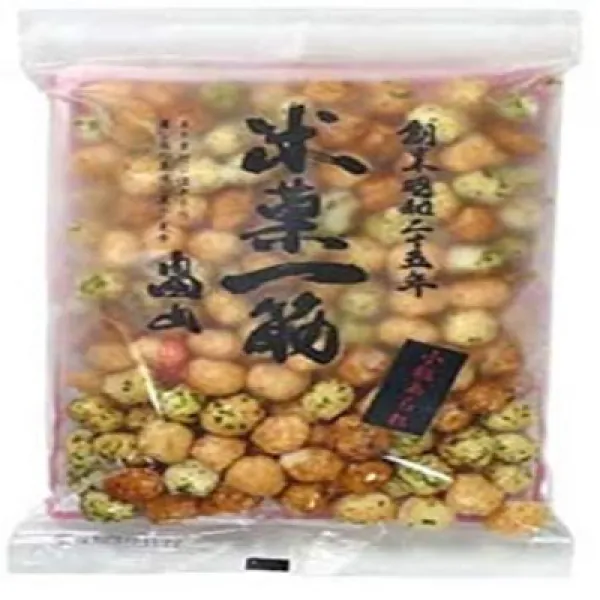 畠山製菓 米菓一筋小粒あられ 65g×12袋 하 타케 야마 제과 쌀 과자 외곬 소립 우박 65g × 12 봉지, 1