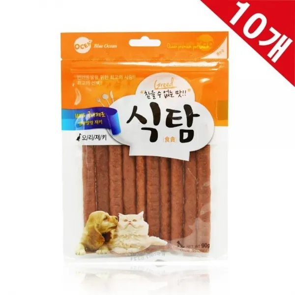 오션 KW696FFF 오리고기져키 애견간 식탐 mm-02233 90g 0개묶음 -, GK 1