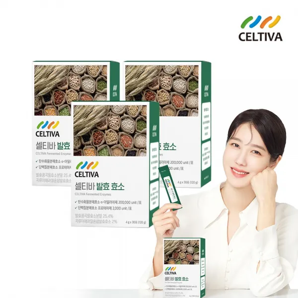 셀티바 곡물 발효 효소 90포 3개월분, 선택완료, 단품없음