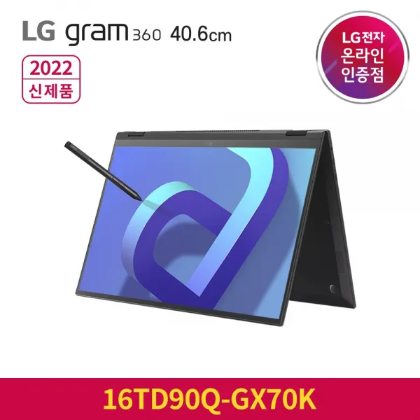 LG NEW 그램 12세대 노트북 16TD90Q-GX70K, 16T90Q-GA79K, Windows11, 16GB, 512GB, 코어i7, 블랙
