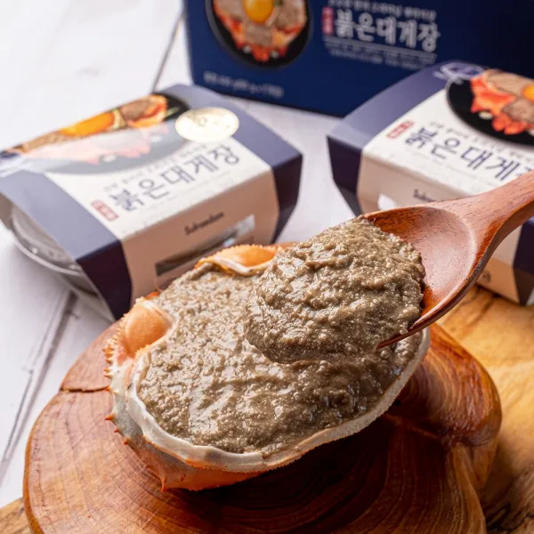 설래담 설래담 더진한 붉은대게장 80g*5개입 400g 대게딱지장