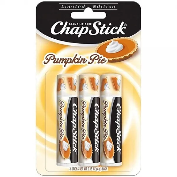 챕스틱 Chapstick 한정판 호박 파이 (트리플 팩) 328570, 단일상품, 단일색상