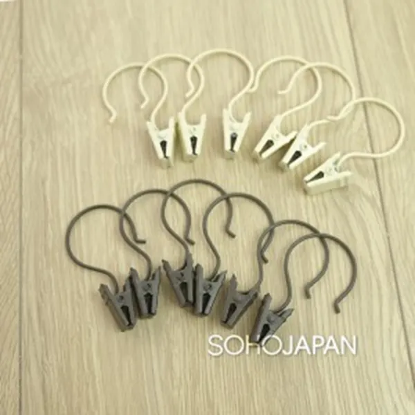 고정 페이퍼 집게 종이 클립 고정장치 사진 다이어리꾸미기 클립집게 집계, 1개, 크림