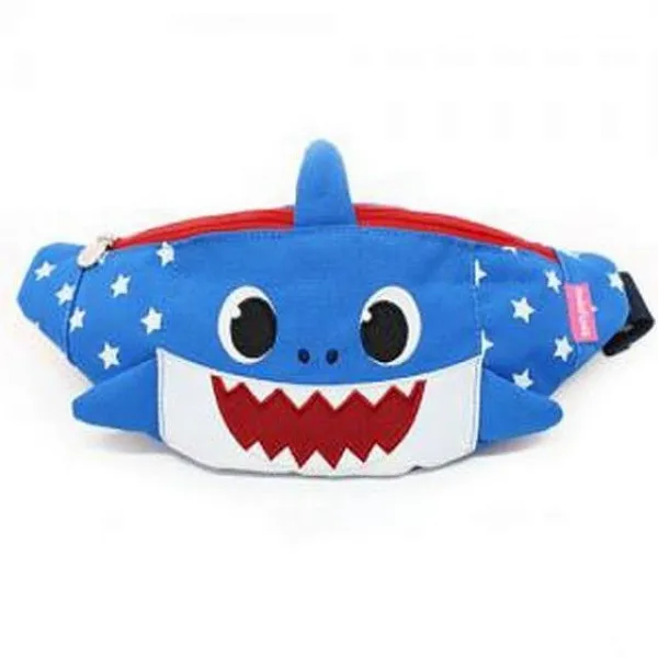 에이케이젤로 핑크퐁아빠상어힙색 유아힙쌕 아동가방 남아 크로스백