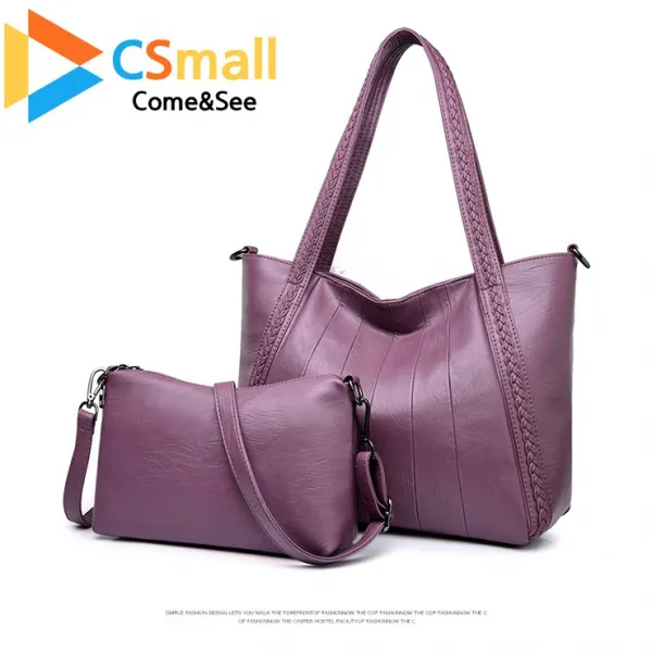 cs mall 여성 양가죽 숄더백 크로스 백 핸드백 정장 데일리 가죽 가방 패션 B73