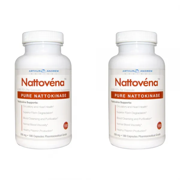 아서엔더슨메디컬 Arthur Andrew Medical 나토베나 순수 나토기나아제 200mg 180정 2개, 1개, 상품상세참조