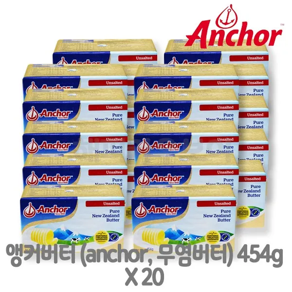 앵커 앵커버터 Anchor 무염 454g 20개