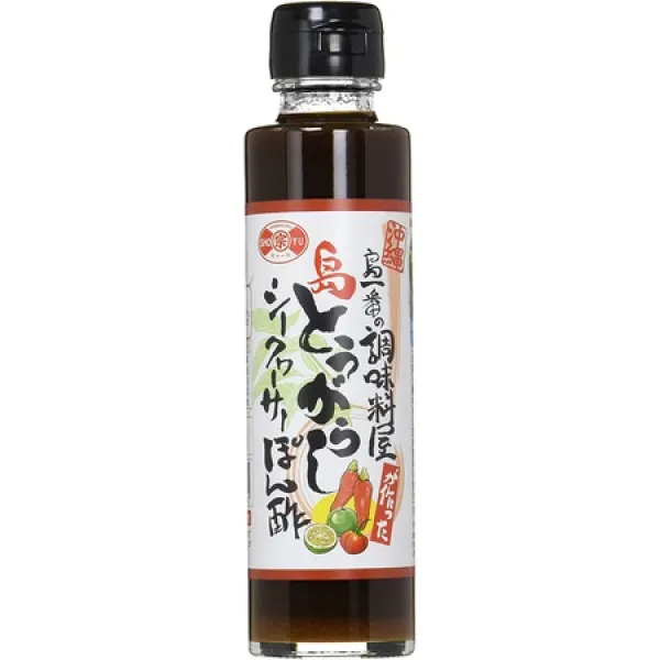 5. 적말초 시마이치방의 조미료 가게가 만든 시마 고추 시콰사 폰즈 150ml×2개 B074JFH4LD, 두 병_One Color, 두 병_One Color, 상세 설명 참조0
