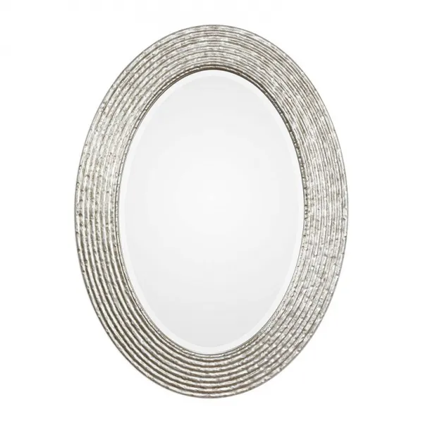 Nmt 최단 Conder Silver 25 X 34 Oval Wall Mirror P0230076yx679y8 기본