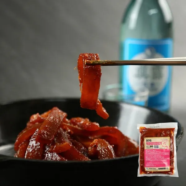 프레시홈 불향가득 직화 돼지껍데기 매운맛 350g 3팩, 본상품선택