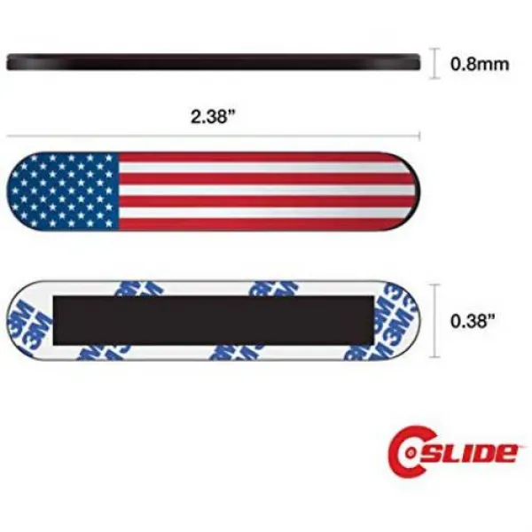 C-SLIDE C-Slide Webcam Cover - Razor Strip Thin Laptop Dual Cam Blocke, 상세내용참조