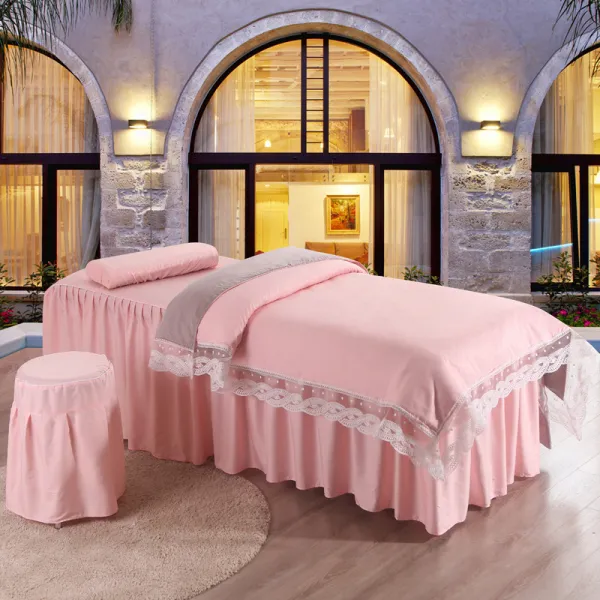 키즈윙 마사지침대 연 자 타오 텐셀 컵 4종 미용실트리트먼트 미루다 밀다 텔라스오일 SPA 사용 커버, 동풍에 밝다 그믐달 옥