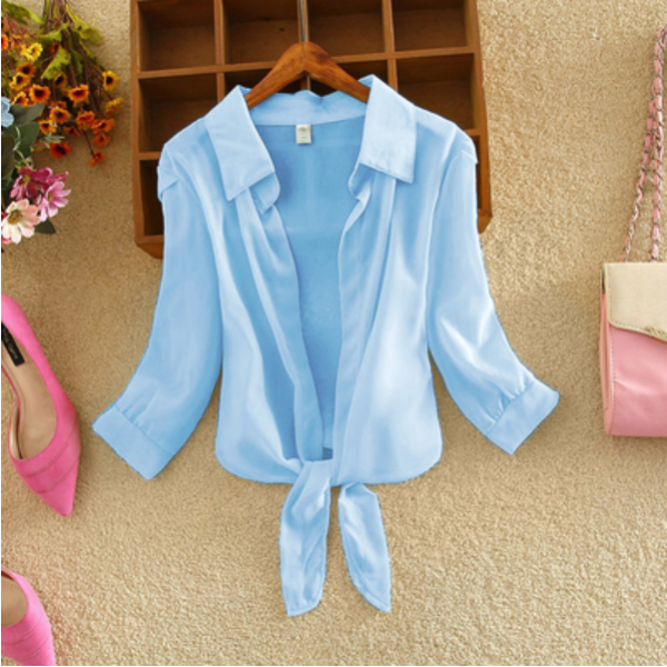 도희날다 Dh944 여성 봄 여름 볼레로 가디건 얇은 자켓