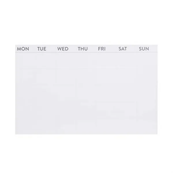 Poketo Stick to It Open-Dated Monthly Planning Pad 24 Adhesive Sheets Poketo Stick to Open 월별 계획 패드, 1