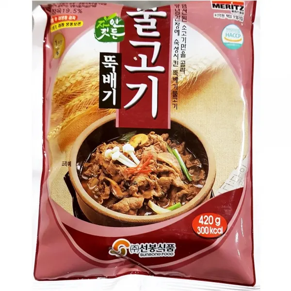 [AJY_8641047] 선봉 뚝배기불고기 420gX30 즉석반찬 음식 불고기반찬 가정반찬 밥반찬, 단일상품