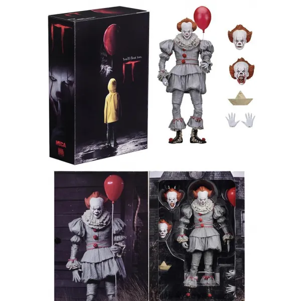 바이크영 neca 어릿광대 회혼 가능 박스판 디럭스 인형 피비린내 나는 영상 cos 적용, 호화판