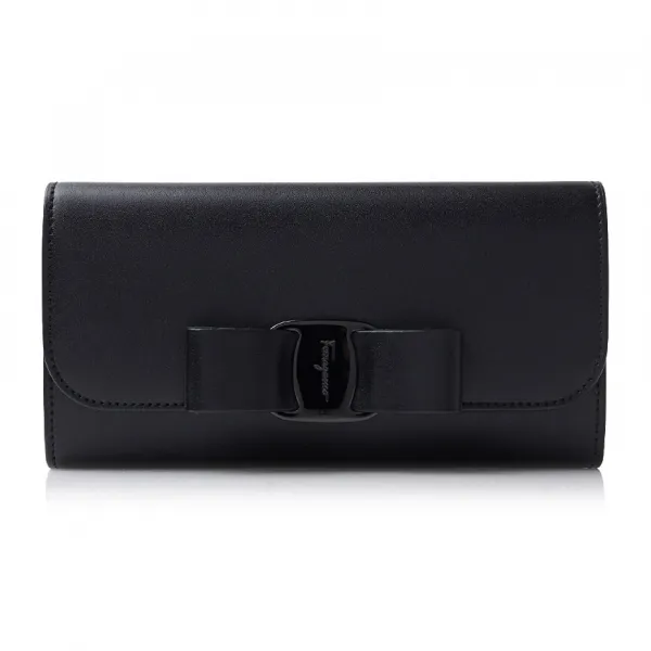  신세계tv쇼핑 페라가모 바라 보우 컨티넨탈 월렛 22 D324 Nero Bon Bon 0691367