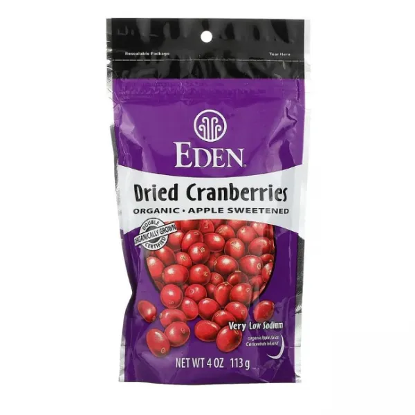Eden Foods Cranberry 에덴 푸드 오가닉 드라이 크랜베리 113gX4개