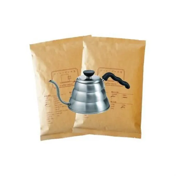 커피 주전자(케토루.kettle) 세구직불 ih대응포트 부착 구테마라(가테마라) 800g 80배～90배 점장 맡김나와 만# 원두커피/중심 볶아, 본문참고, 옵션 2 패턴 = 극세만 와(에스프레소용)