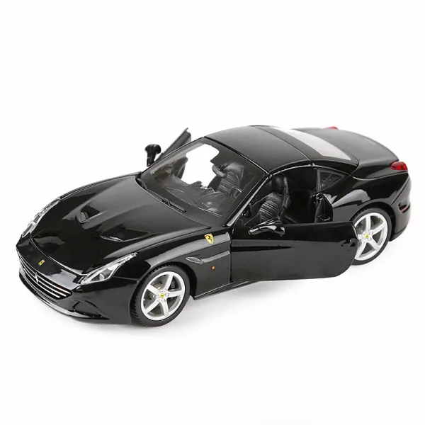 비 메 이 고원 공장 권한 수여 1 / 24 페라리 모형 라 파 458 스포츠 카 모델 시 뮬 레이 션 합금 모델 가 리 복지 아 - 블랙