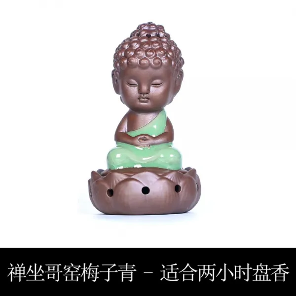 인센스홀더 단향홀더 세라믹 스틱홀더 향홀더 석가모니 관세음보살 실내장식, 명상 Tathagata