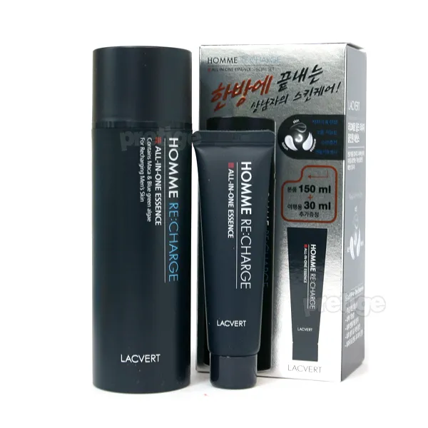 라끄베르 옴므 리차지 올인원 에센스 150ml+30ml 기획 1개 180ml