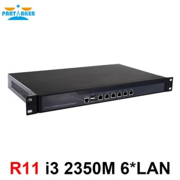 [해외] 동참 R11 PFSENSE 컴퓨터 인텔 I3 코어 2350 듀얼 코어 PFSENSE 방화벽 라우터, 상세내용표시