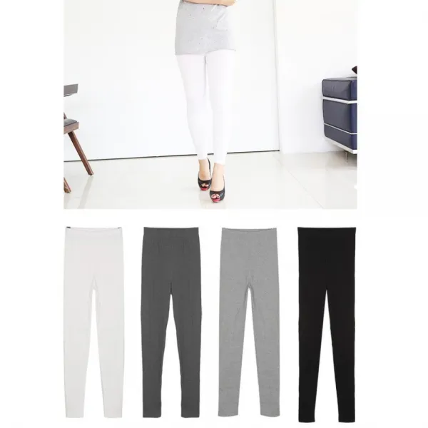 골지 니트 따뜻한 여성 레깅스 레깅스코디 레깅스바지