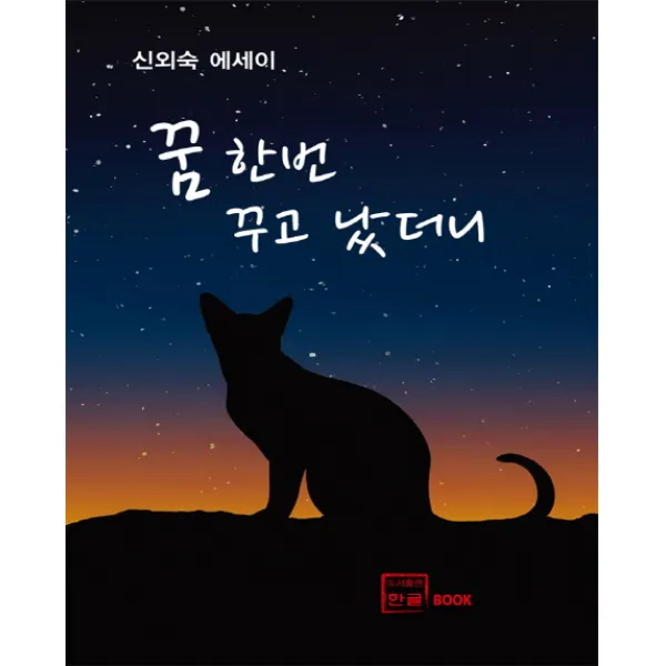 꿈 한번 꾸고 났더니:신외숙 에세이, 한글