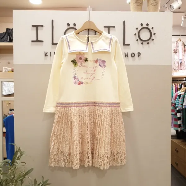 일로딜로 [가을신상 ]#은은한 매력발산#사랑스러움 가득 원피스 IDOW19804, 아이보리