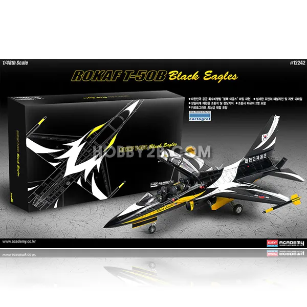 AC12242/ [12242] 1/48 한국공군 T-50B 곡예비행단 블랙 이글스 - ROKAF T-50B BLACK EAGLES.., 단일상품