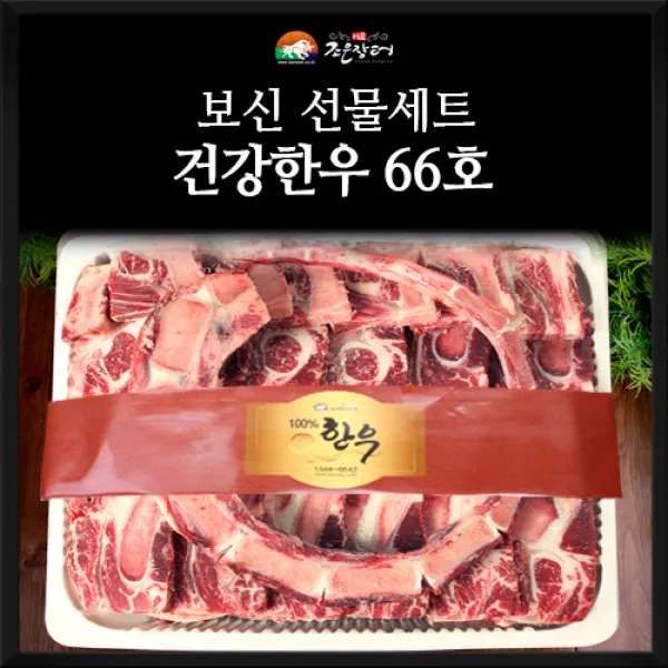 정읍산외 한우1등급 건강한우선물세트 66호 (거세황소)소꼬리반벌(곤좌포함), 1세트
