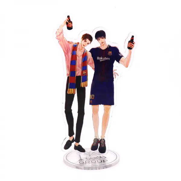 188 남자 뭉치 주변 스탠드 보드 소군정효위 이옥주상 수 천승 양면 아크릴 상차림, 높이 대략 15CM, 188 남자 뭉치 10