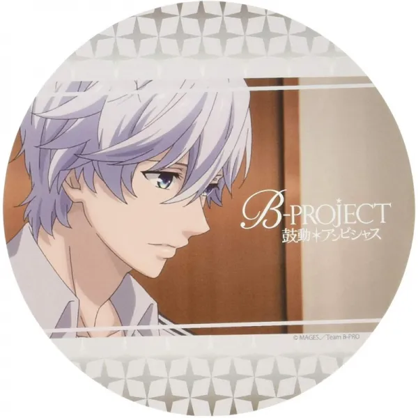 [애니 캐릭터 스티커] B-PROJECT ~ 고동 * 야망 ~ A 북문 륜 毘沙 흡착 스티커, 단일상품