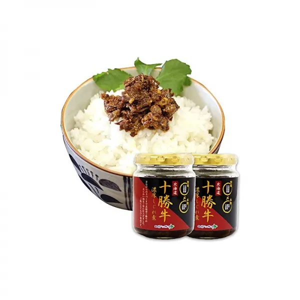 조림 밥 동행 반찬 홋카이도산 도카치규 조림 90g병 2개 세트 북쪽 지방이 준 선물