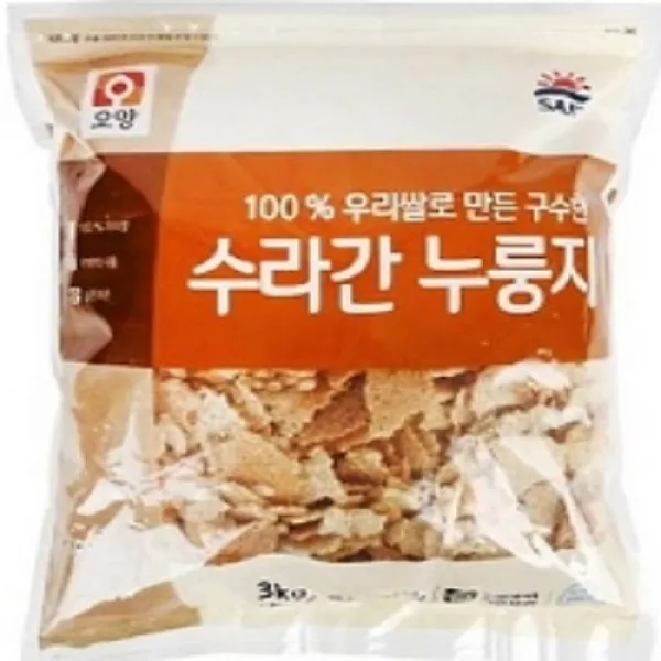 사조오양 수라간 누룽지 3kg 국산쌀 100% 1개