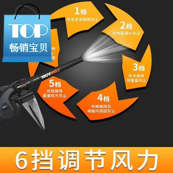 송풍기 고출력 공업 제진기 가정용 소형 회 드라이 먼지제거 흡풍기, 공업 타입 냉풍 폭풍총 _내보내다 티
