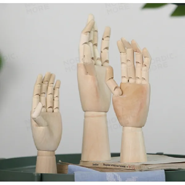노브랜드 원목 구체관절인형 스케치 목각인형 드로잉 손모형, 1개