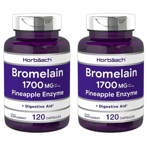 Horbaach Bromelain 1700mg 호바흐 브로멜라닌 120정 2팩