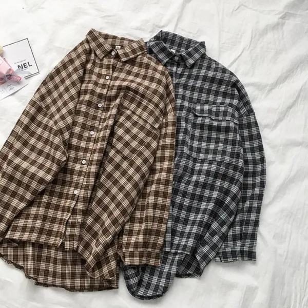 kirahosi 모던 여성 보이핏 긴소매 남방 셔츠 데일리 116호+덧신증정