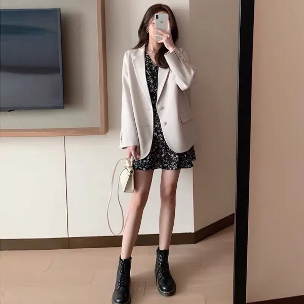 잔꽃스커트 봄옷 눈길을 끄는 스윗 셋업 여성 직업 치마세트 2091442954, 화이트 셋업 L