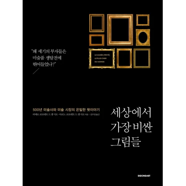 세상에서 가장 비싼 그림들:500년 미술사와 미술 시장의 은밀한 뒷이야기, 시공아트